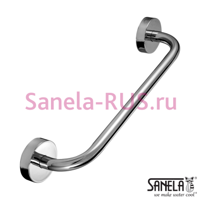 Нержавеющий прочный универсальный поручень SLZD 33 арт: 62330 Sanela Чехия (фото, схема)