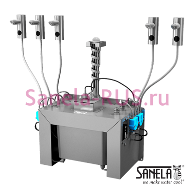 Комплект SLZN 91E5 (5 дозаторов, бачок 6л) арт: 85915 Sanela Чехия (фото, схема)