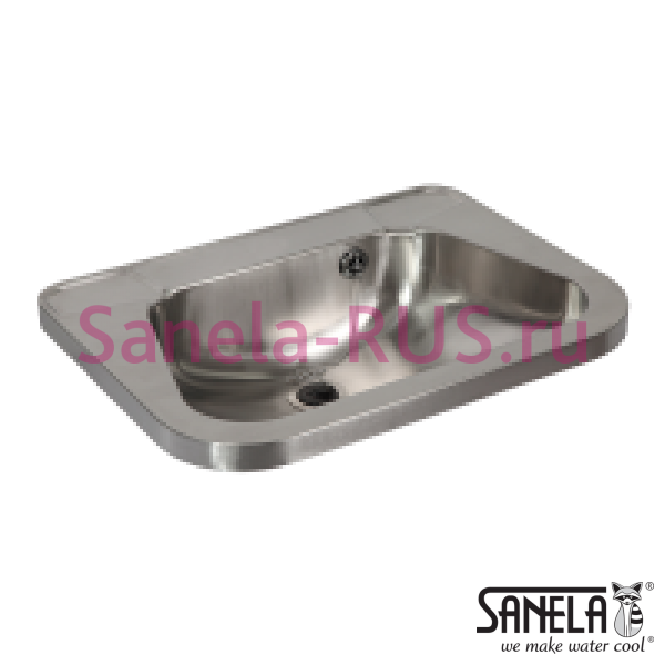 Нержавеющая раковина без отверстия для смесителя SLUN 26A Нержавеющая раковина без отверстия для смесителя SLUN 26A