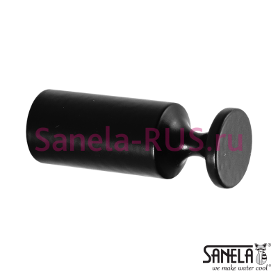 Нержавеющая вешалка, черная матовая поверхность арт: 95681 Sanela Чехия (фото, схема)