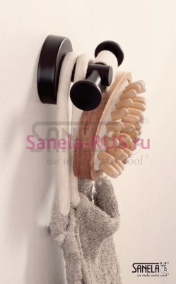 Нержавеющая двойная вешалка SLZD 04N арт: 62041 Sanela Чехия (фото, схема)