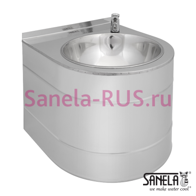 Питьевой фонтанчик с краном SLUN 14 арт: 93140 Sanela Чехия (фото, схема)