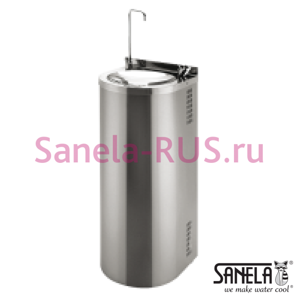 Напольный питьевой фонтанчик с кранами SLUN 43S