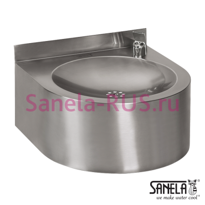 Питьевой фонтанчик с сенсорным краном SLUN 62E арт: 93621 Sanela Чехия (фото, схема)