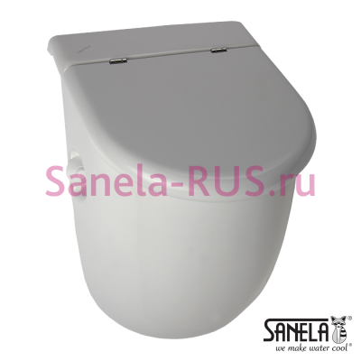 Автоматический писсуар Casa (Laufen) с крышкой SLP 33RB арт: 11337 Sanela Чехия (фото, схема)