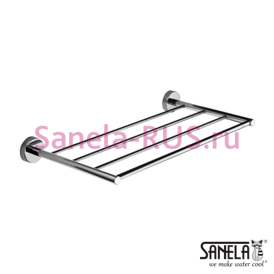 Нержавеющая полка для полотенец SLZD 35 арт: 62350 Sanela Чехия (фото, схема)