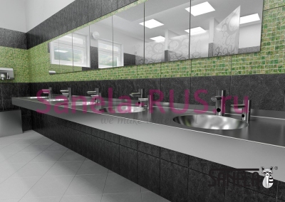 Нержавеющая раковина с тремя чашами без облицовки SLUN 20 арт: 93200 Sanela Чехия (фото, схема) Нержавеющая раковина с тремя чашами без облицовки SLUN 20 арт: 93200 Sanela Чехия (фото, схема)