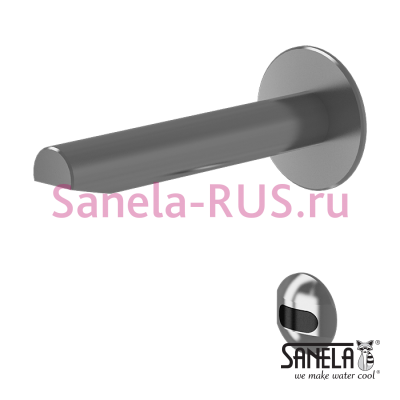 Настенный бесконтактный кран SLU 39B арт: 03392 Sanela Чехия (фото, схема)