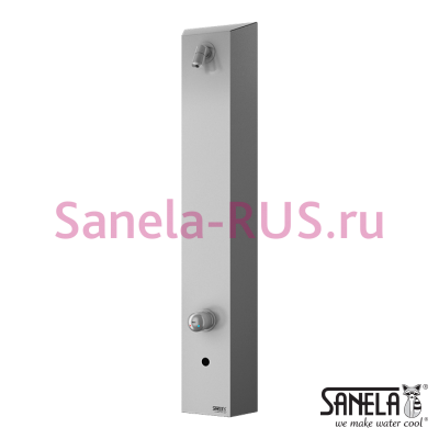 Сенсорная душевая панель со смесителем SLSN 02EB арт: 92023 Sanela Чехия (фото, схема)